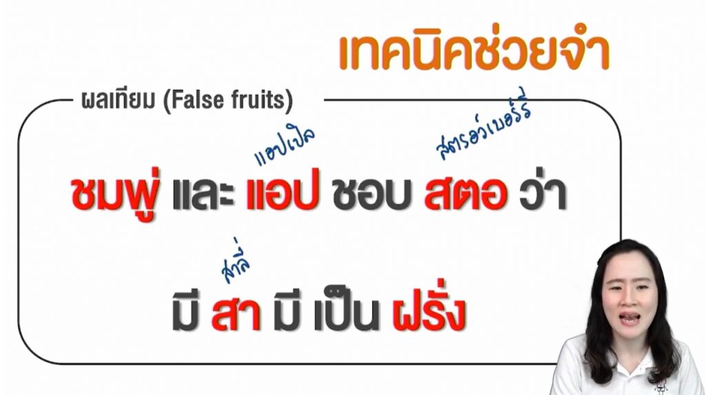 ผลเทียม