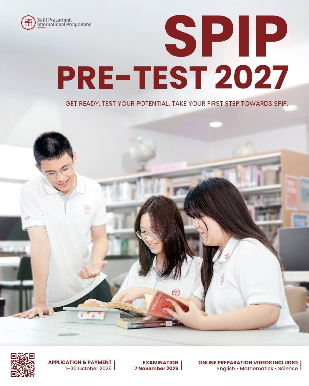 SPIP Pre-Test 2027 โบรชัวร์